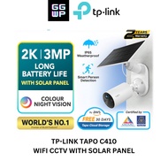 TP-Link Tapo C410 Kit 2K 3MP Wire Free Solar Powered WiFi CCTV Camera Color Night Vision IP65 Weathe