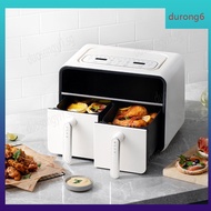 Air Fryer Dual Chamber Glass Air Fryer Visible Multi-Function Air Fryer Oven Household Large Capacit