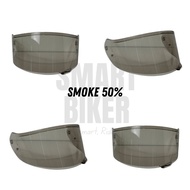 Visor Zeus ZS-826 100% Original Gold Rainbow Smoke