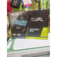 [Used] Asus Dual Geforce GTX1650 4GB OC VGA Box - Old Cardboard Box - Condition As Per Photo