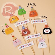 [SUPER CHEAP ️] – Combo of 5 sets of 8 cute animals - Decorate birthday cakes and cream cakes