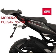 Monorack Givi MODENAS PULSAR NS200 / NS160 (19) 100% Original Givi Heavyduty Advance Rack NS200 Acce