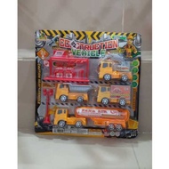Children's toys construction toys OCT6389 children's construction car toys set