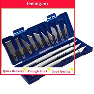 【FEELING】13PCS Precision Cutter Set Exacto Hand Carving Tool Arts & Craft Hobby Kit