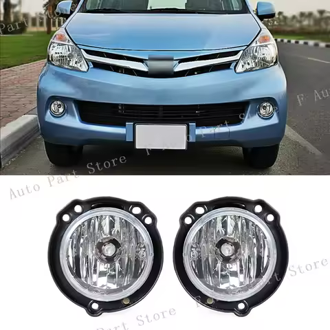 For Toyota Avanza 2012 2013 2014 2015 2016 2017 2018 2019 Front Bumper Fog Light Foglamp