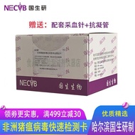 ∈African swine fever detection card test strip Rapid detection of African swine fever virus antigen