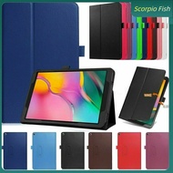 Samsung Galaxy Tab A7 10.4 T500/T505 Tab A8 10.5 X200/X205 Tab A 10.1 T510/T515 Slim Lightweight Full Shockproof PU Leather Flip Stand Smart Case Cover