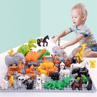 Animal Toys Compatible Duplo Lego Building Blocks Educational Toys for Kids Dinosaur Toys for kids D