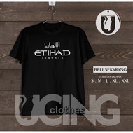 Etihad Airways Cool Flight Company T-Shirt - DR INDUSTRIES