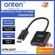 ONTEN 5117 Converter Display Port to HDMI-4K 60hz Converter dp to hdmi