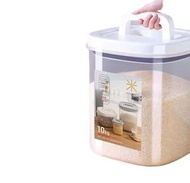 多功能裝米桶防蟲防潮家用密封米箱斤廚房雜糧米缸儲米箱麵粉桶(5KG) Multifunctional rice bucket, insect-proof and moisture-proof, household sealed rice box, kitchen grain rice tank, rice storage box, flour bucket (5KG)