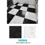 DIY FLOORING KITCHEN MARBLE  VINYL FLOOR STICKER