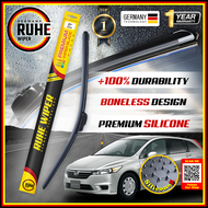 Ruhe Wiper Honda Stream 2007 - New Present Original High Quality Soft Silicone Car Wiper Silicon Ker