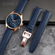 Genuine Leather Watchbands for IWC Portuguese Series IW344205 IW503312 IW500713 IW371614 Woven Style