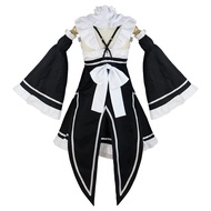Rem from Re:Zero Cosplay Costume - Complete Outfit Including Headdress