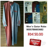 Jubah Lelaki (Men's Qatar Robe)