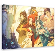 Genshin Impact Yaksha Anime Canvas Poster Bedroom Decor Sports Landscape Office Room Decor Gift Fram