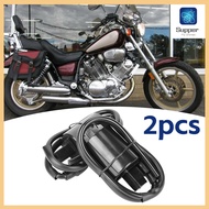 【Clearance Sale】2Pcs จุดระเบิดสั้นลงอีกต่อไปสำหรับ Yamaha Virago 750 XV750 1988-1997