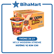 [THÙNG 24 LY] - ACECOOK - Mì ly Modern Xtreme hương vị Kim chi Mì Kim chi Modern Xtreme ly Mì Modern