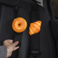 Oreo Handmade Original Toast Bread Croissant Bagel Seat Belt Shoulder Cover Car Linen Simulation Dec
