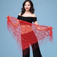 Belly Dance Belt / Selendang Belly Dance / Aksesoris Belly Dance Belt / Belly Dance Hip Scarf / Rumb