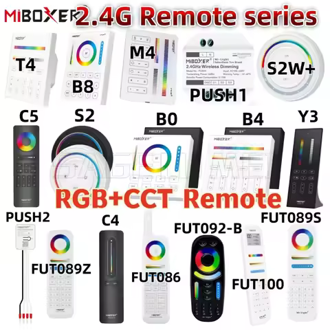 NEW FUT088/92/89/89S/89Z/86 FUT100 C4/5 Y3 PUSH1/2 S2W+2.4G RF Wireless Hand Panel Remote for Miboxe