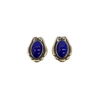 GEORG JENSEN Earrings SV925 Color Stone NVY Women Direct from Japan Secondhand
