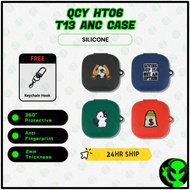 QCY HT06 Case T13 ANC Wireless Earbud Protective Shell Soft Silicone Case Qcy T13 ANC Case