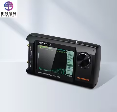 VNA-H4 Plus 50kHz-2.7GHz Portable Handheld Antenna Vector Network Analyzer 4-inch IPS LCD 32GB SD Ca