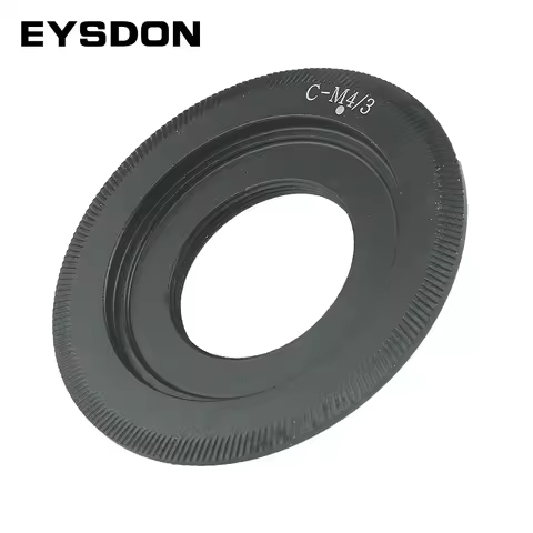 EYSDON Lens Mount Adapter C to M4/3 Converter Compatible with C-Mount CCTV/Cine Lenses on Panasonic