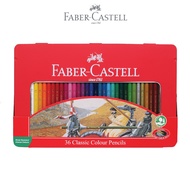 CODE O2C8 FaberCastell Classic Color Pencil 36L Tin Case