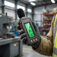 【8NEW】Handheld Digital Sound Level Meter 30-130dB: Accurate Noise Testing with LCD