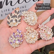 Fancy Beads Parsley Crystal Series Czech zircon Beads