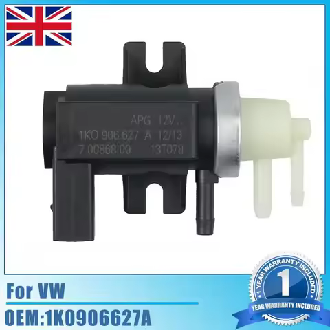 1Pcs Turbo Actuator Solenoid N75 OEM Moo Valve For VW T5 Transporter 1.9, 2.0 & 2.5 TDI 1K0906627A V