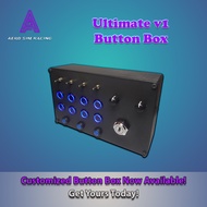 <CLEARANCE SALE> Ultimate v1 Sim Racing Button Box / Flight Simulator / Racing Simulator / Train Sim
