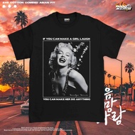 KAOS MARILYN MONROE - GIRL LAUGH