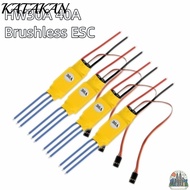 KATAKAN Brushless ESC, HW30A 40A Banana Head Electronic Speed Controller,  Easy Use BEC Function T P