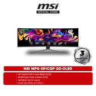 MSI MPG 491CQP QD-OLED 49" DQHD 144Hz Curved Gaming Monitor