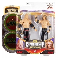 WWE Kane vs Edge Championship Showdown 2-Pack 6-in / 15.24-cm Action Figures Monsters of the Ring Ba