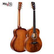 กีต้าร์โปร่ง SAGA รุ่น GS700 Series กีต้าร์โปร่งหน้าไม้แท้ ขนาด 36 นิ้ว แถมฟรี กระเป๋า ปิ๊ก ตารางคอร