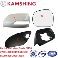 CAPQX For Land Cruiser Prado FJ150 2700 4000 LC150 GRJ150 LC200 200 2009-2018 Rearview Mirror Frame 