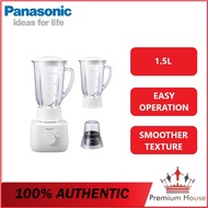 Panasonic 1.5L Blender Twin Jug & Dry Mill | MX-EP5171KSK MX-EP5171WSK (Pengisar Juicer Mixer Choppe