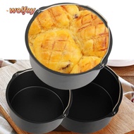 YOLANDA Baking Tray 6/7/8 Inch Across Kitchen Utensil Bread Pizza Pan Cake Barrel Pan Round