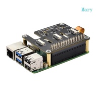 Mary Stackable Double PCIe HAT Expansion Module Support 2CH FFC Connectors And 16 PIN Ribbon Cable E