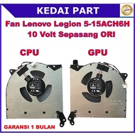 Fan Lenovo Legion 5-15ACH6H 5-15ACH6A R7000 R7000P 2021 82JW 82JK 10 Volt CPU Right GPU Left Pair OR