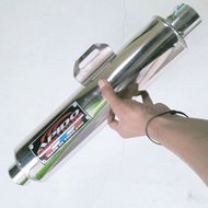 Lutsujo Exhaust Standard Apido Canister 51 mm for Raider 150 Carb Raider 150fi/Wave 125i/Tmx 155 muf