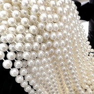 1 meter of decorative pearl string, 8mm pearl string