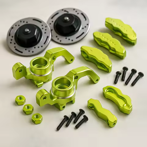 Aluminum Alloy Upgrade Parts for XTS-F10 1/10 RC Rally Car Hop-Up Metal Accessories, Replacement Tun