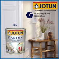 5L Jotun Gardex Premium Gloss/Semi-Gloss (cat minyak kayu dan besi)