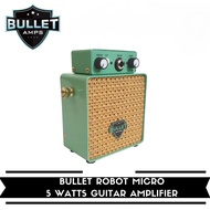 Bullet Chargeable Mini BT-05 Micro Robot Electric Guitar/Acoustic Guitar Amplifier BT05 [ Mint Green ]